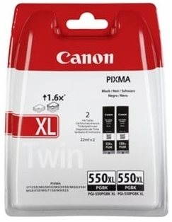 Canon PGI-550 XL BK TWIN blistr černá inkoustová kazeta
