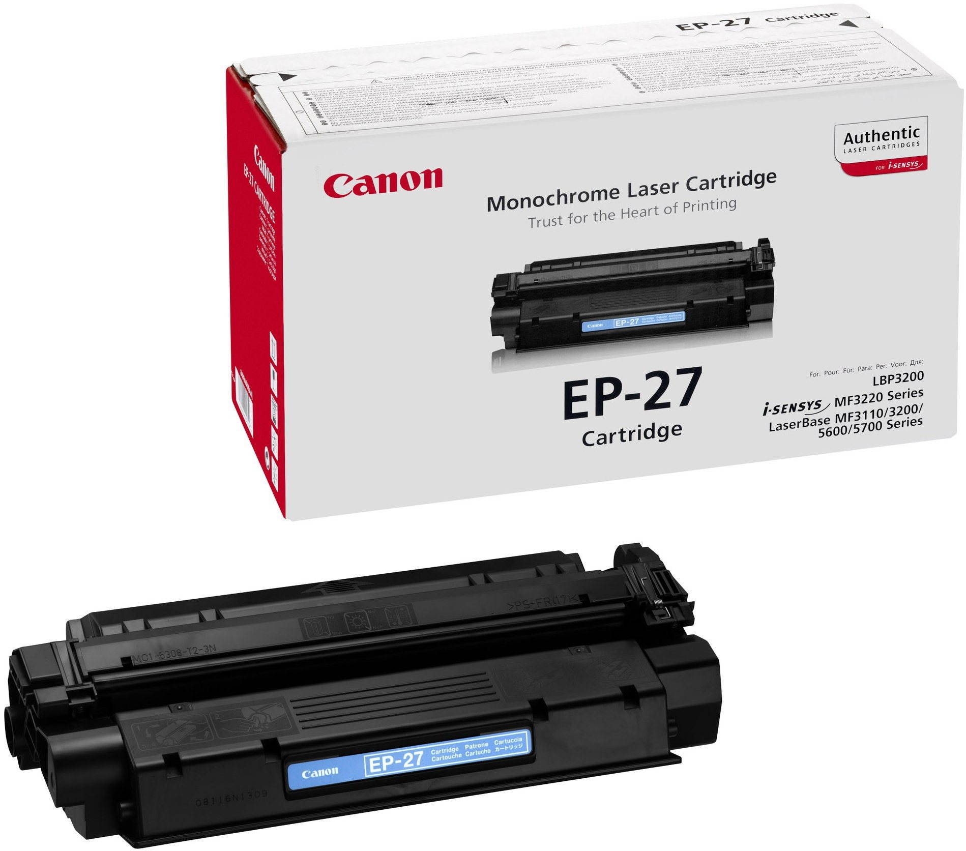 Toner Canon EP27 černý pro tiskárny