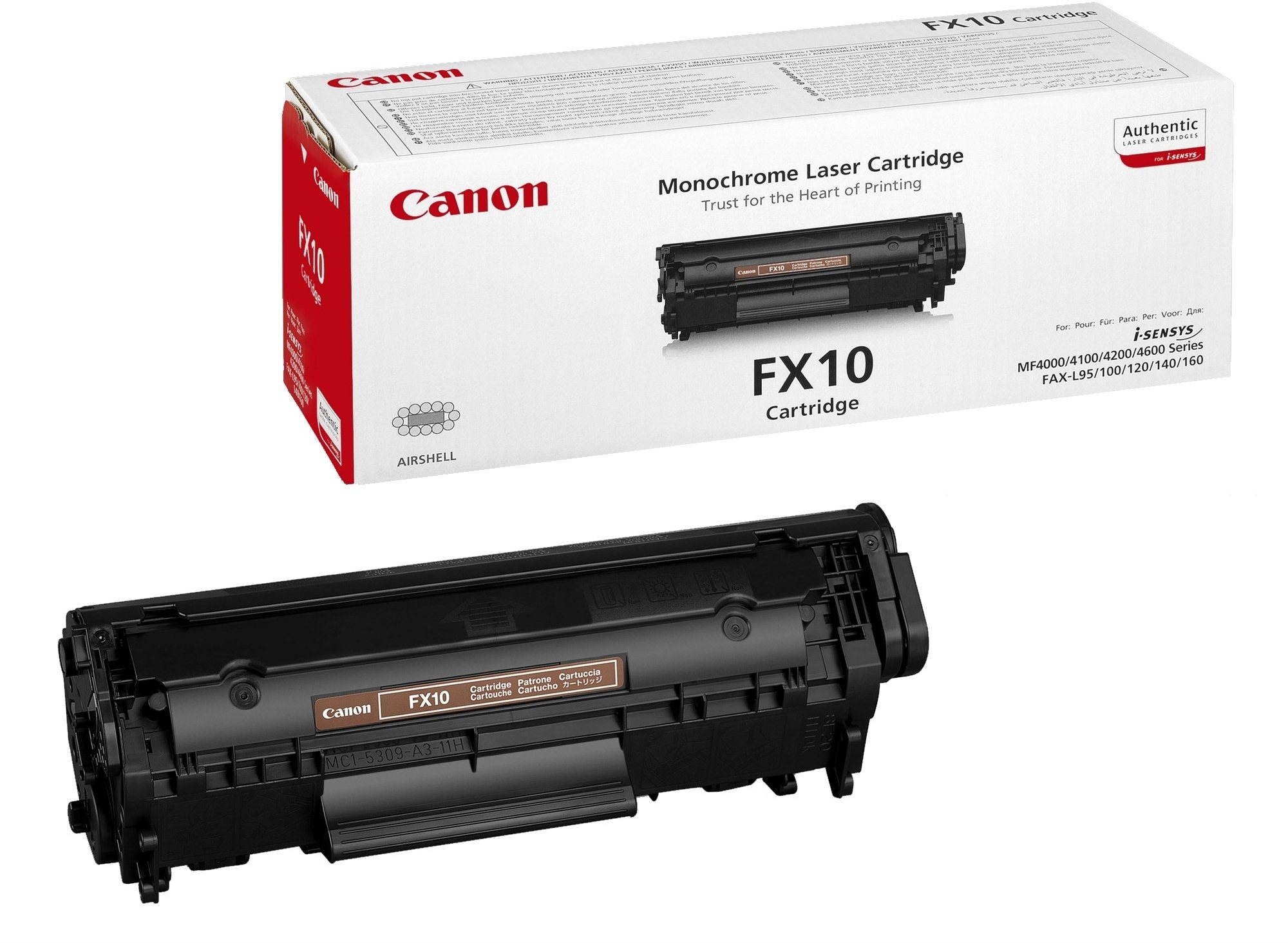 Toner Canon FX-10 černý pro kvalitní tisk