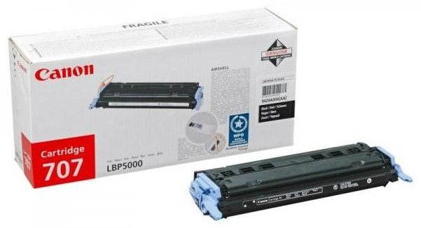 Canon CRG707BK černý toner pro tiskárny Canon