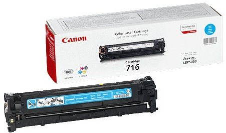 Canon CRG-716C azurový toner pro kvalitní tisk