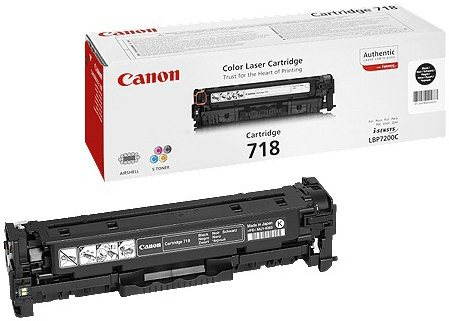 Toner Canon CRG-718BK černý pro kvalitní tisk