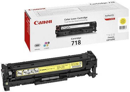 Canon CRG-718Y žlutý toner pro tiskárny