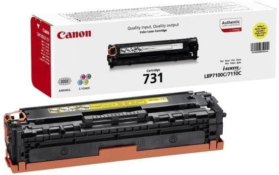 Canon CRG-731Y žlutý toner pro kvalitní tisk