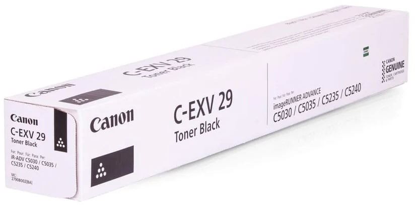 Toner Canon C-EXV29 černý pro kvalitní tisk
