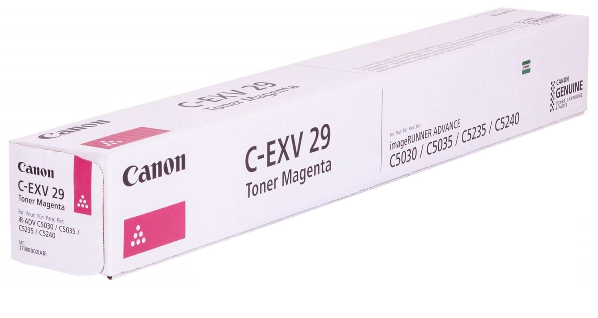 Canon C-EXV29 purpurový toner pro kancelářské tiskárny