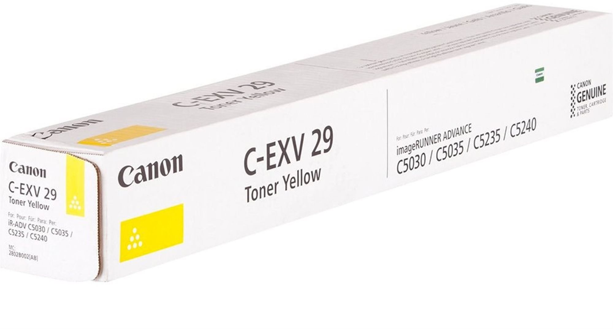 Canon C-EXV29 žlutý toner pro tiskárny
