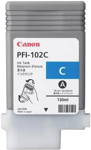Canon PFI-102C azurová inkoustová kazeta