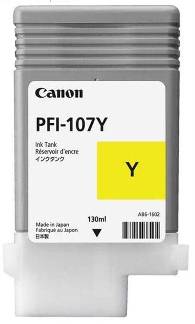 Canon PFI-107Y žlutý inkoust 700 ml