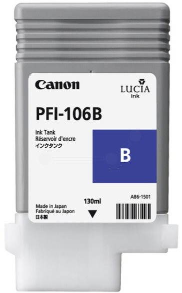 Inkoust Canon PFI-106B modrá v lahvičce