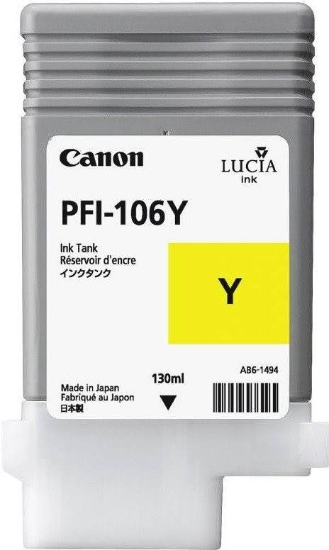 Canon PFI-106Y žlutý inkoust pro tiskárny