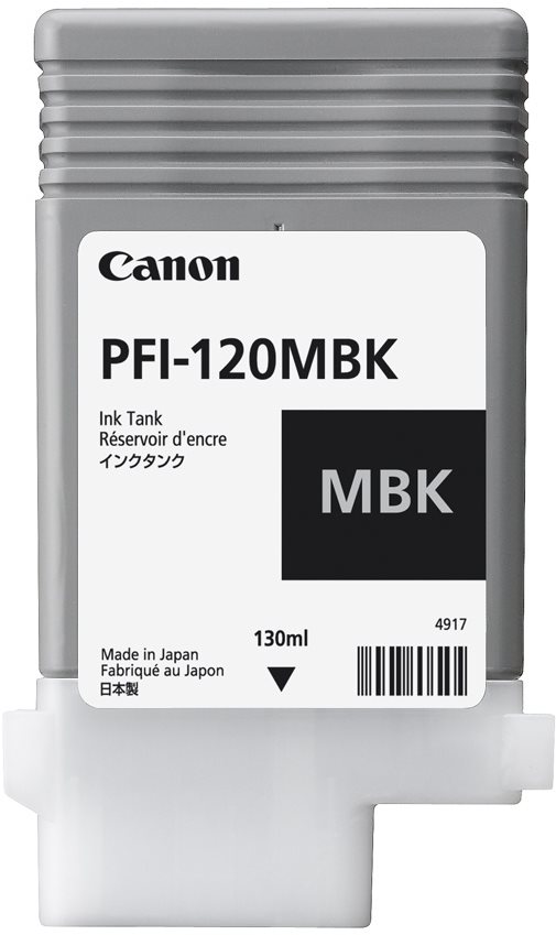 Inkoust Canon PFI-120MBK matná černá 700 ml