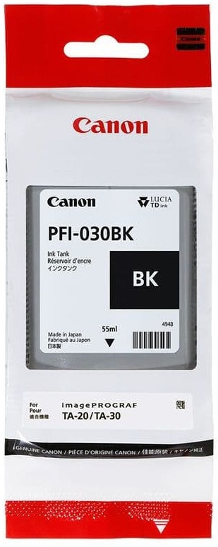 Canon PFI-030BK černá inkoust pro tiskárny Canon