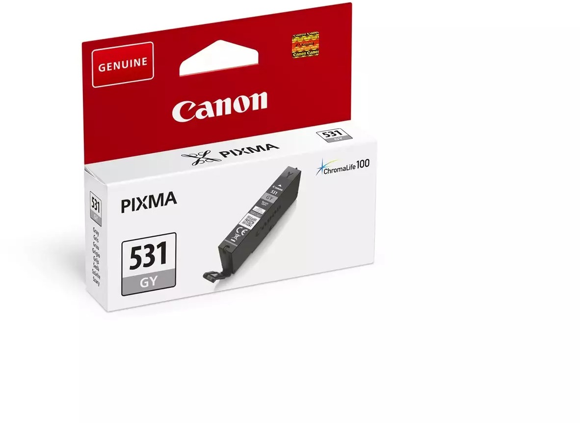 Canon CLI-531GY šedá - spolehlivý tóner pro vaši tiskárnu