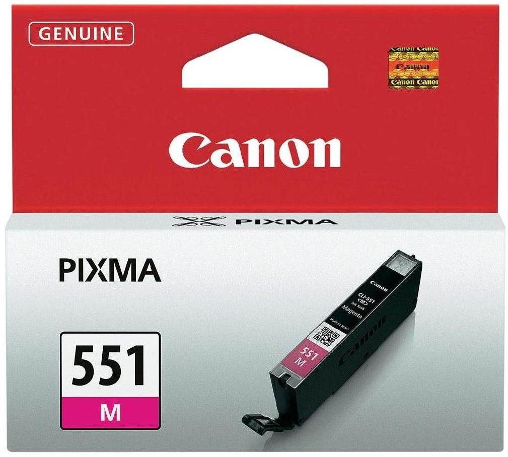 Canon CLI-551M XL purpurová - vysoký objem inkoustu