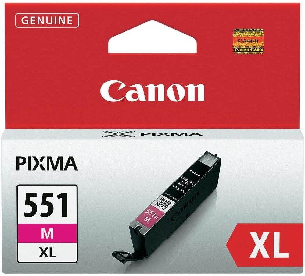 Canon CLI-551M XL purpurová - vysoký objem inkoustu