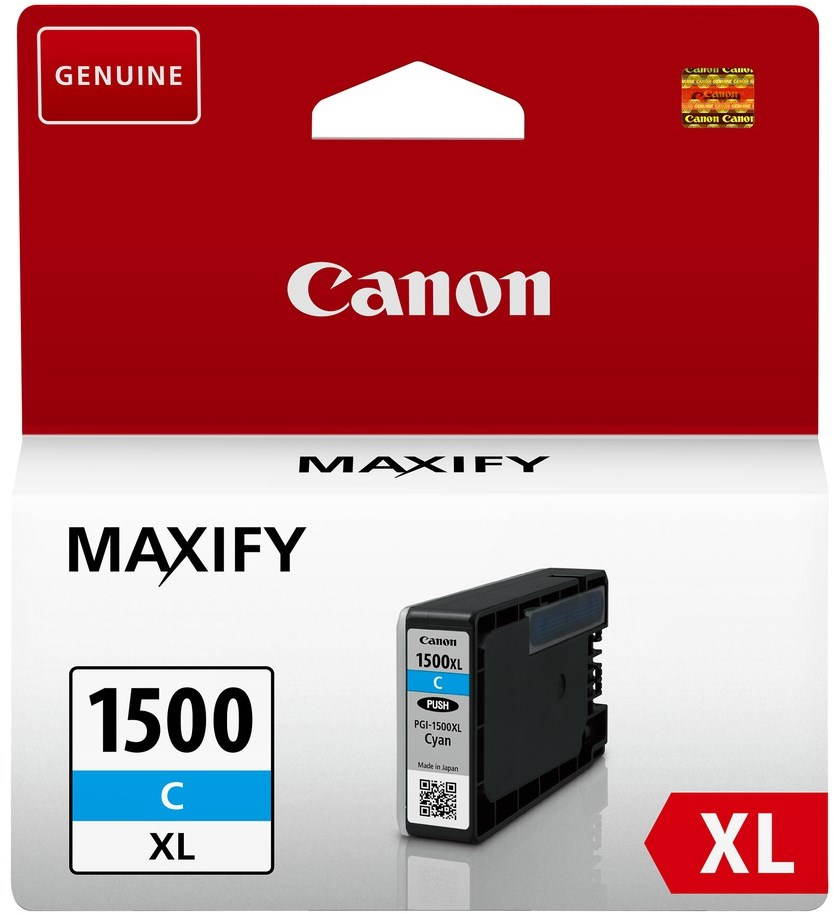 Canon PGI-1500XL C azurová - inkoust pro tiskárny a skenery