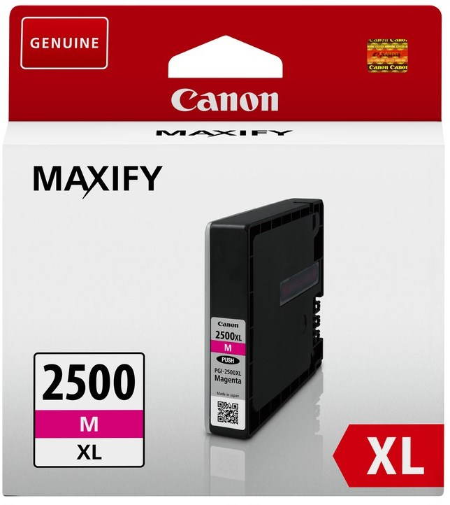 Canon PGI-2500XL M purpurová - spolehlivý inkoust pro tiskárnu