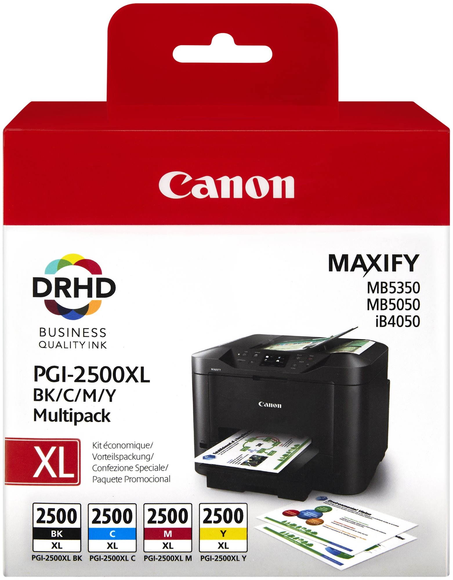 Canon PGI-2500XL Multipack inkoustové kazety