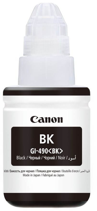Canon GI-490 BK černá - výborný inkoust pro tisk