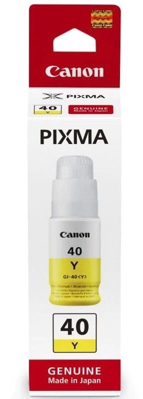 Inkoust Canon GI-490 Y žlutá pro tiskárny a skenery od Canon