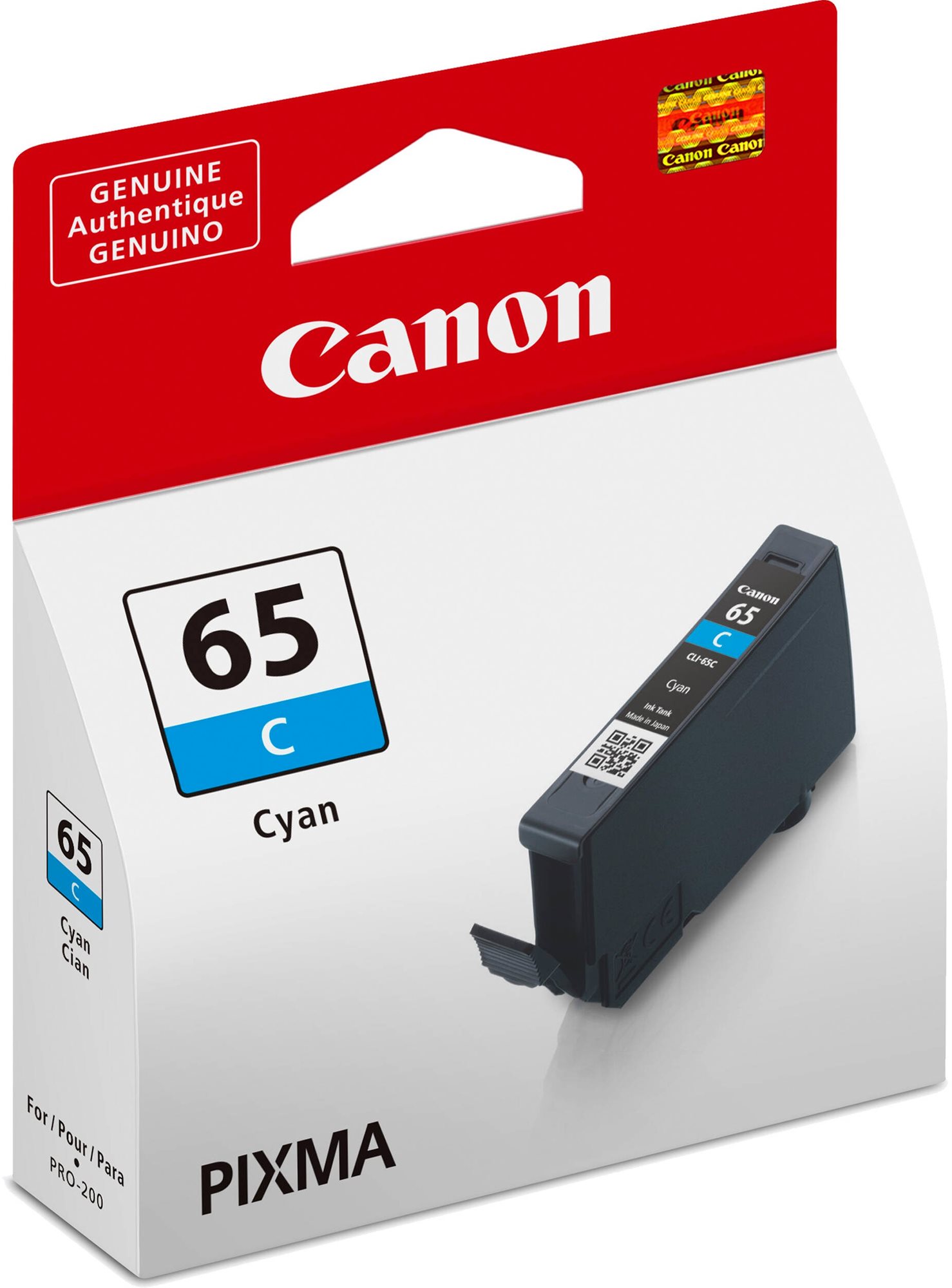 Canon CLI-65C azurová - náhrada toneru pro tiskárny a skenery