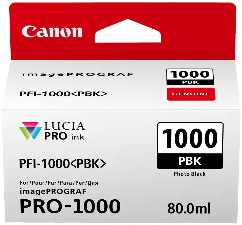 Canon PFI-1000PBK černý inkoust pro tiskárny