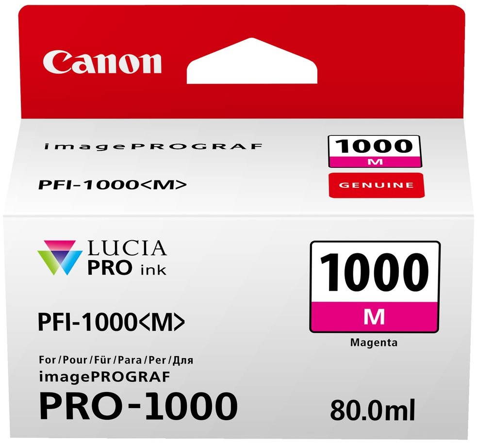 Canon PFI-1000M purpurová inkoust pro tiskárny Canon