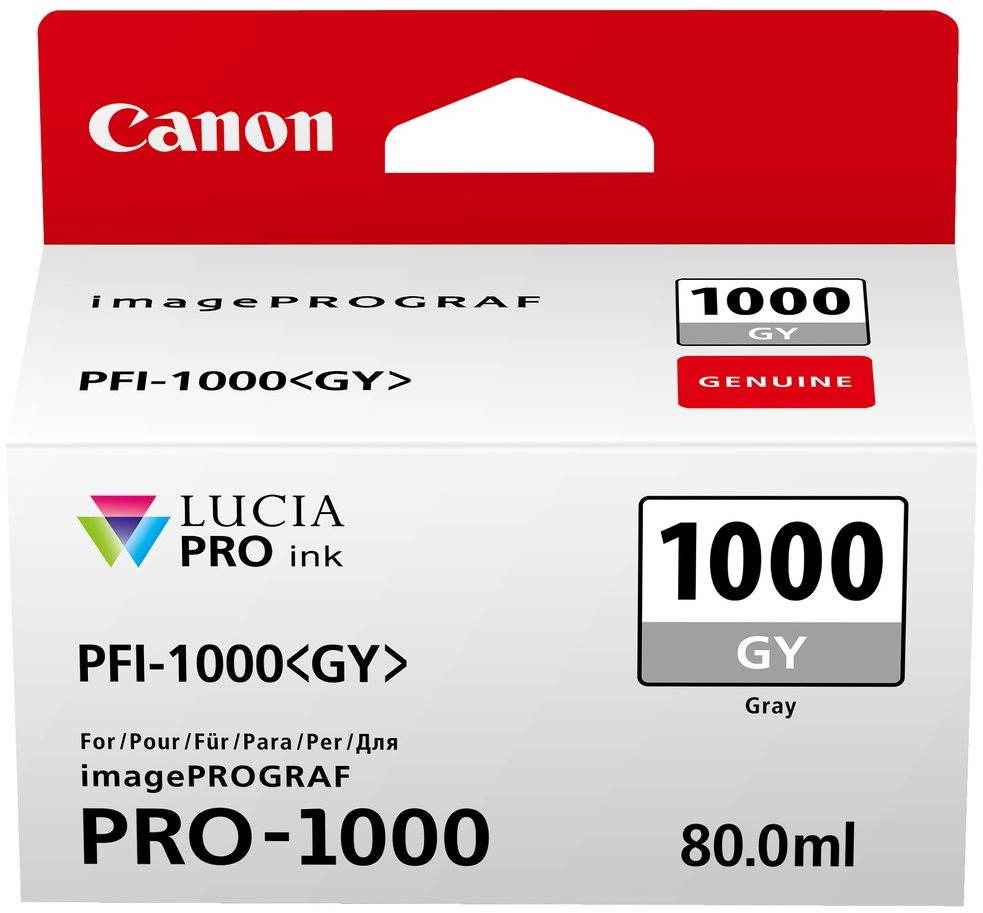 Canon PFI-1000GY šedý inkoust pro tiskárny Canon