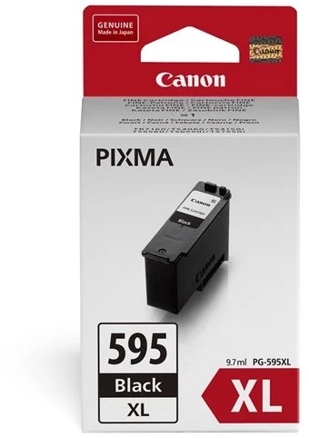 Canon PG-595XL černá, vysokokapacitní černý inkoust pro tiskárny Canon PIXMA