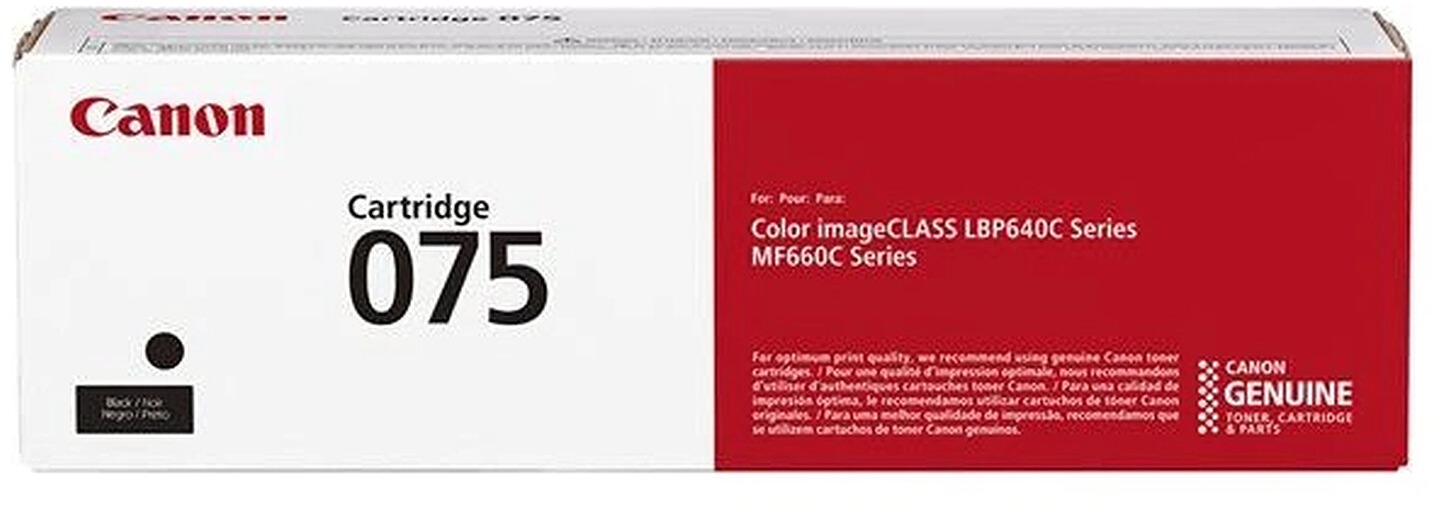 Inkoust Canon 075 černý pro kvalitní tisk