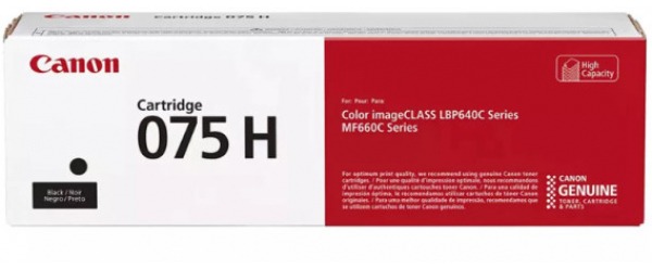 Toner Canon 075H černý pro kvalitní tisk