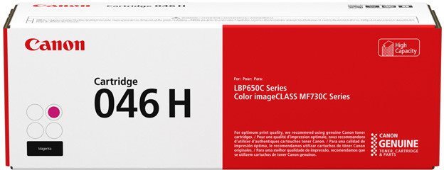 Canon 046(H) purpurový toner pro kvalitní tisk