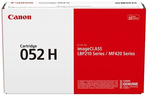 Canon 052H černý toner pro kvalitní tisk