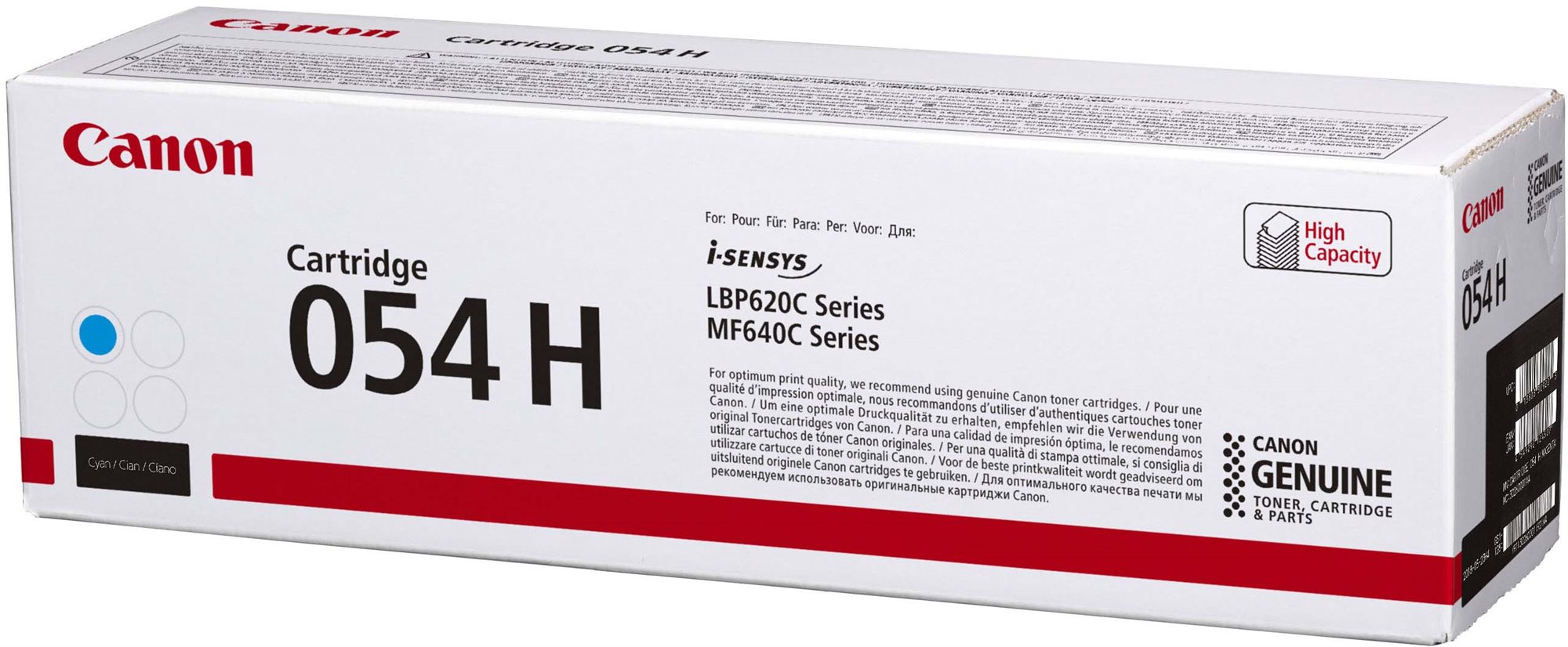 Toner Canon CRG-054H azurový pro laserové tiskárny