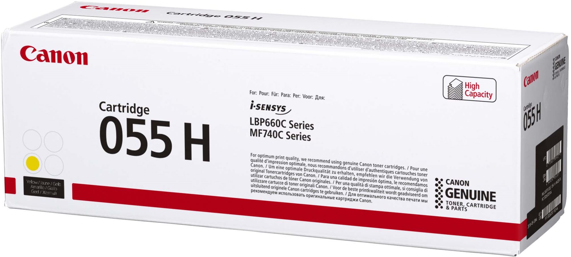 Canon CRG-055H žlutý toner pro tiskárny