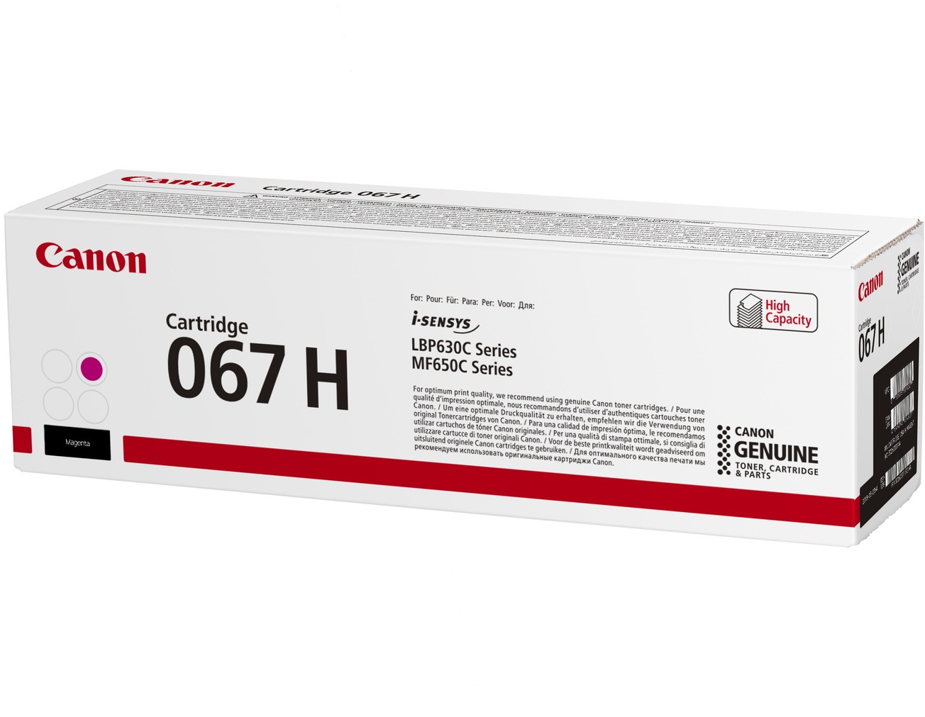 Canon Cartridge 067H purpurový toner pro tiskárny