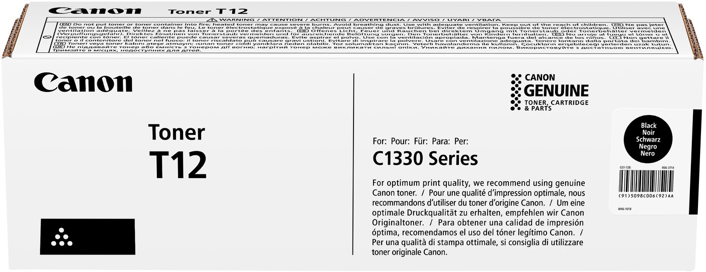 Canon T12 černý inkoustová tiskárna