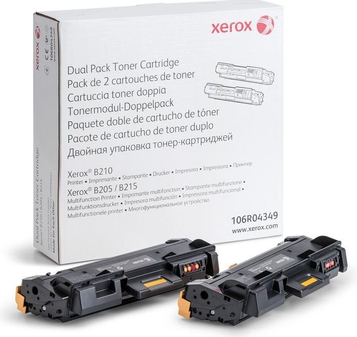 Xerox 106R04349 Dualpack černý
