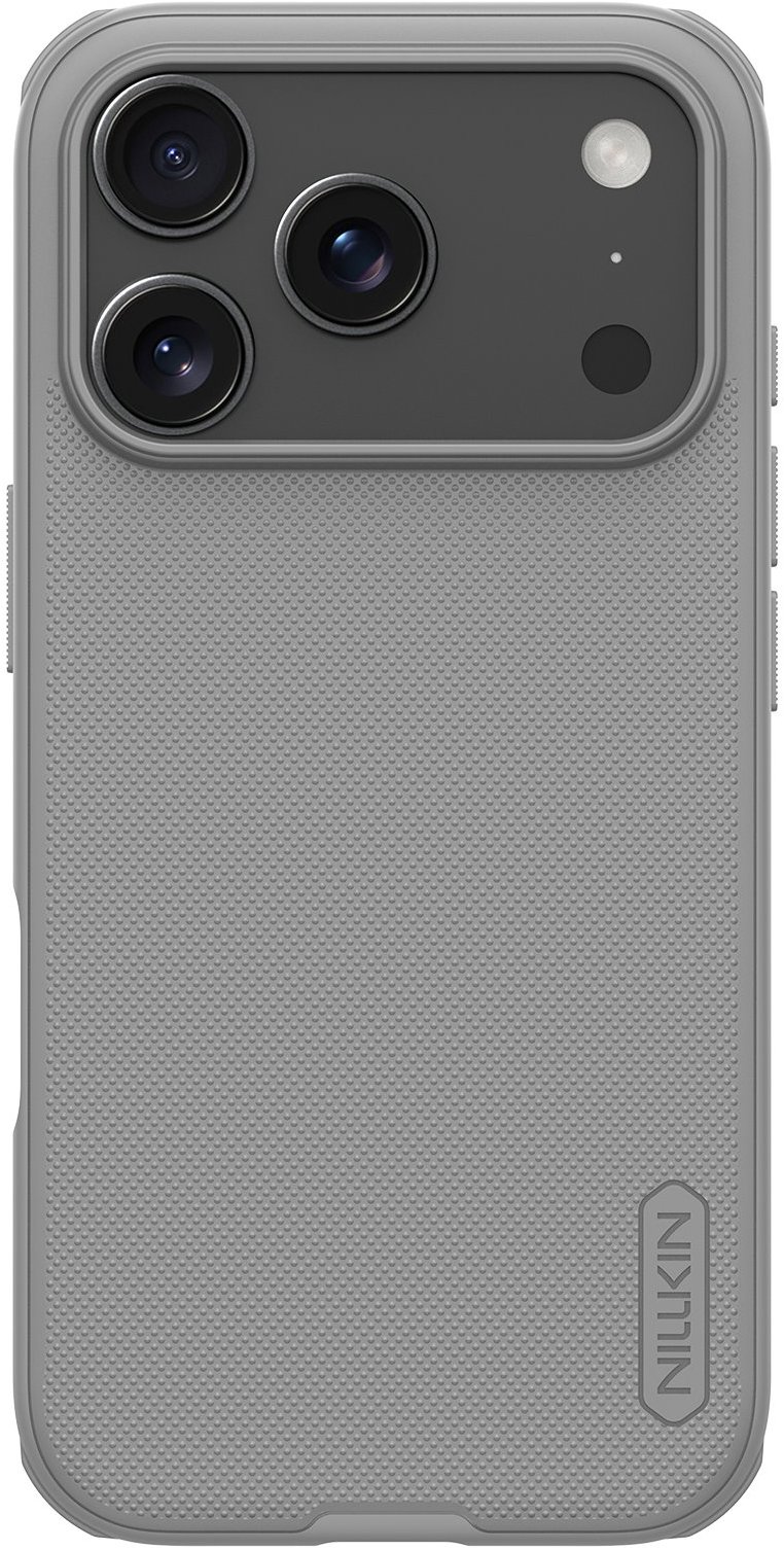 Nillkin Super Frosted PRO Zadní Kryt pro Apple iPhone 17 Pro Titanium Gray
