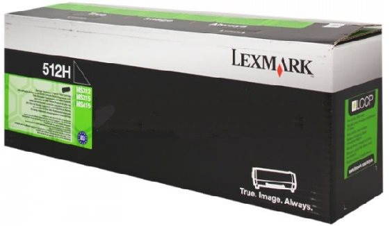 Toner LEXMARK 51F2H00 černý pro tiskárny Lexmark