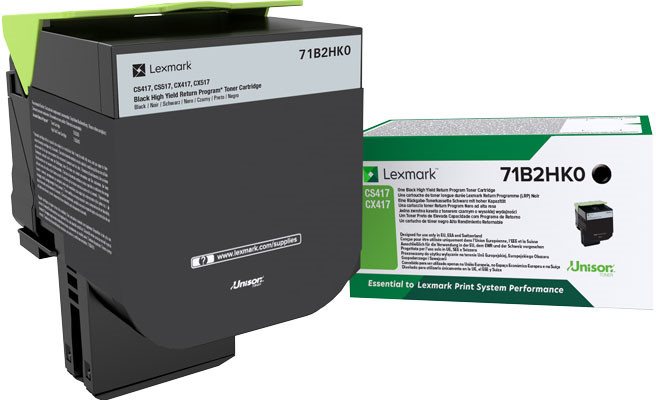 LEXMARK 71B2HK0 černý