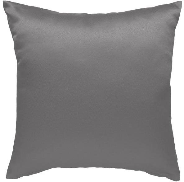 Scanquilt dekorační povlak na polštář Satén Trend šedá