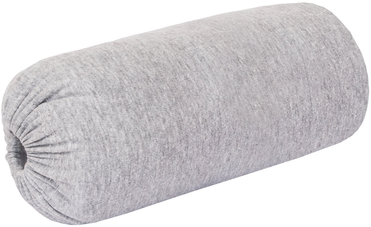 SCANquilt Prostěradlo Jersey Soft šedé melange 180 × 200 cm