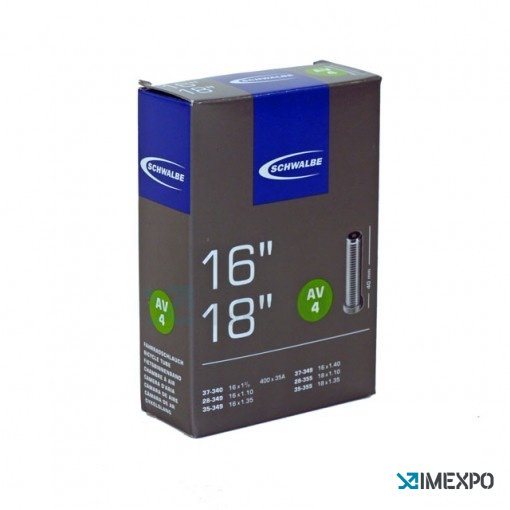 Schwalbe duše 16/18" AV4 37/28-340/355