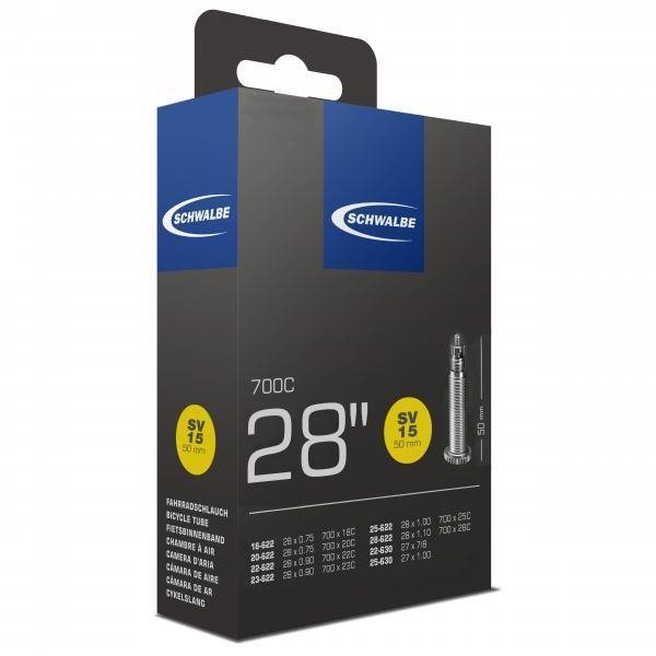 Schwalbe duše 28" SV15 50mm 18/28-622