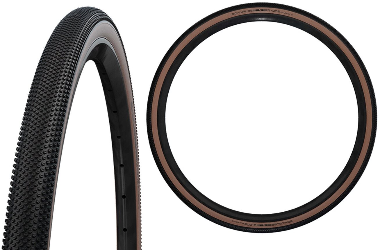 Schwalbe G-ONE ALLROUND 40-622 Addix Performance RaceGuard TLE bronze skin skládací