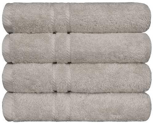 SCANquilt ručník COTTONA šedobéžová