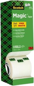 SCOTCH Magic 19 mm x 10 m, matná páska k opravě a lepení