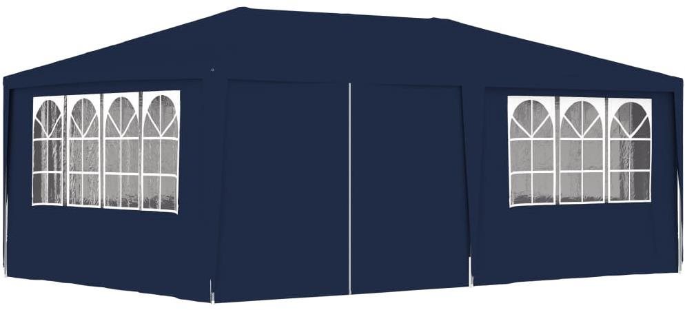 SHUMEE Party stan s bočnicemi 4 x 6 m modrý